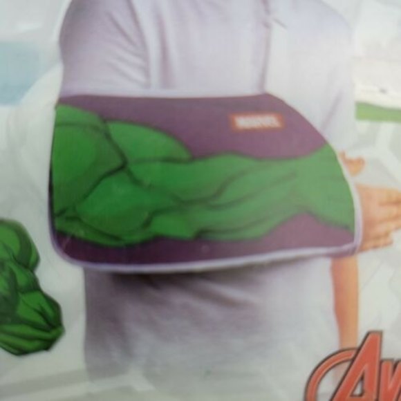 Marvel THE HULK Adjustable Arm Sling with Release Clip Shoulder Mild PEDIATRIC - Picture 2 of 3